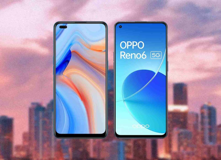 OPPO Reno 4 vs Reno 6 Ben